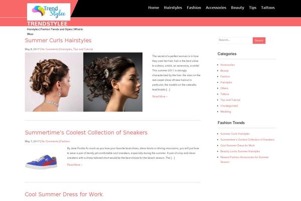 trendstylee.com site used Hairstyle