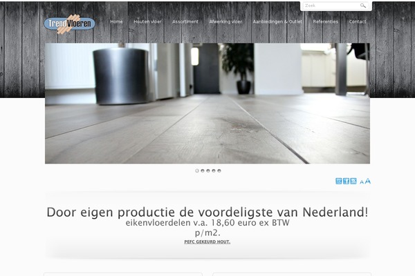 trendvloeren.nl site used Dynamix
