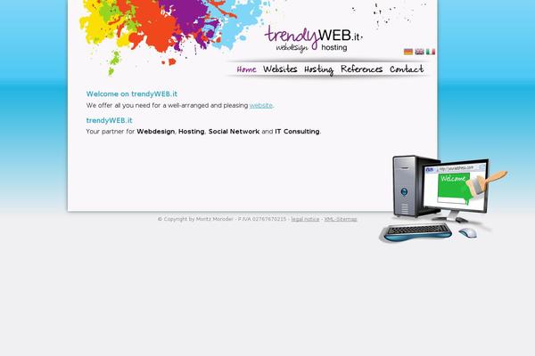 trendyweb.it site used Trendyweb