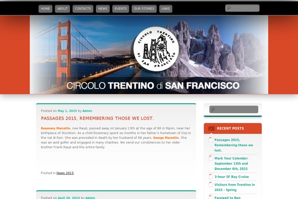 trentinisanfrancisco.org site used Wallpapered