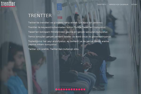 trentter.com site used Trentter