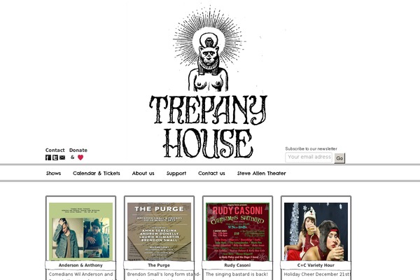 trepanyhouse.org site used Trepanyhouse