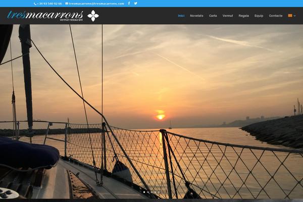 Divi theme site design template sample