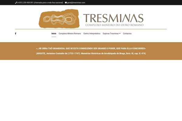 tresminas.com site used Cenote