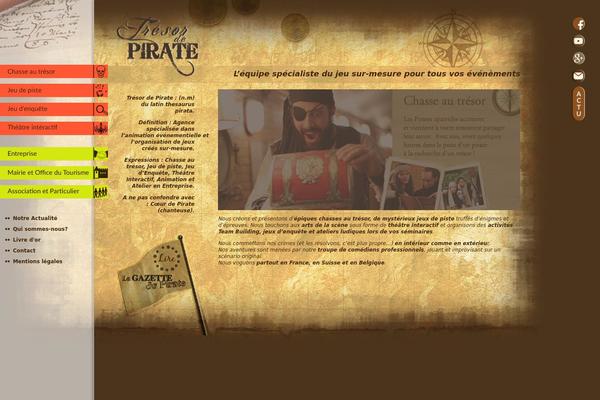 Bones theme site design template sample