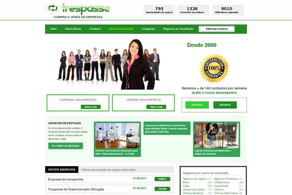 trespasse.com site used Broker