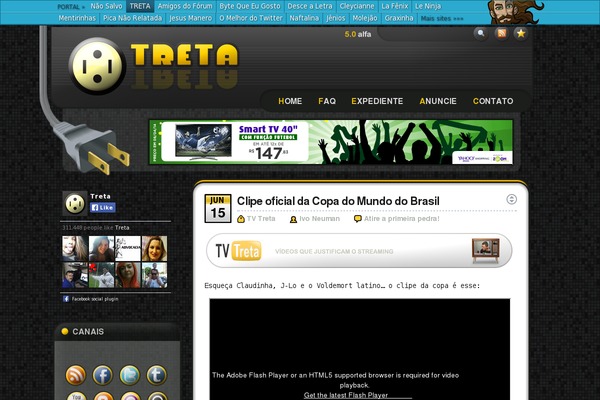 treta.com.br site used Fastest