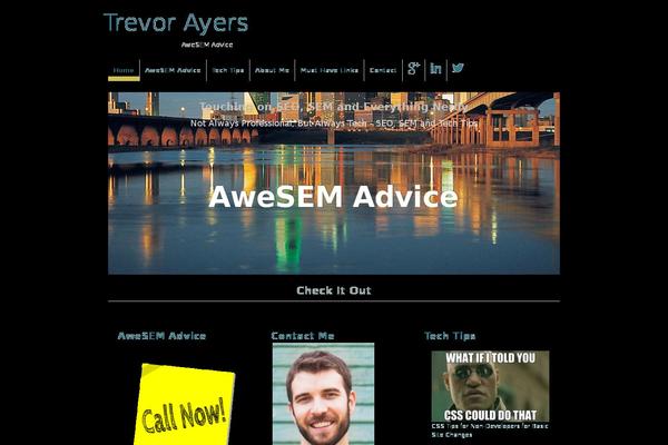 trevorayers.com site used Curver