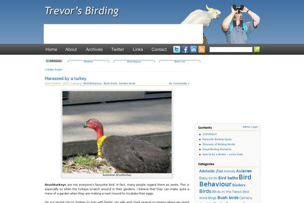 trevorsbirding.com site used Hg-wp-theme-family
