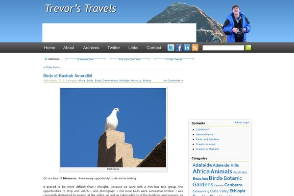 trevorstravels.com site used Trevorstravels