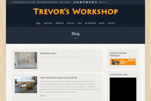 Site using Features by WooThemes plugin