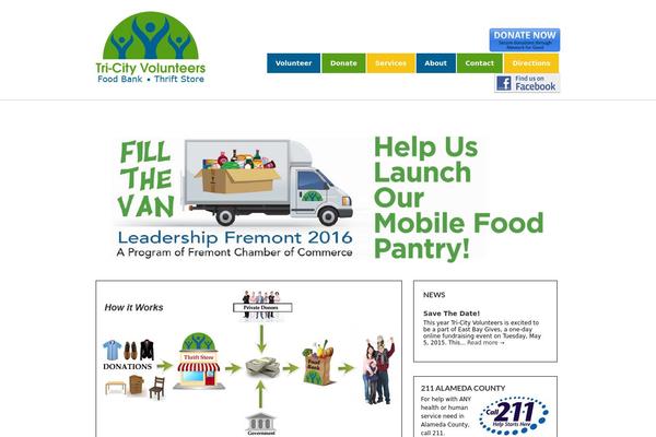 tri-cityvolunteers.org site used Tricity