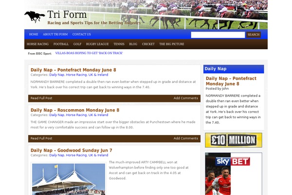 tri-form.co.uk site used Katana