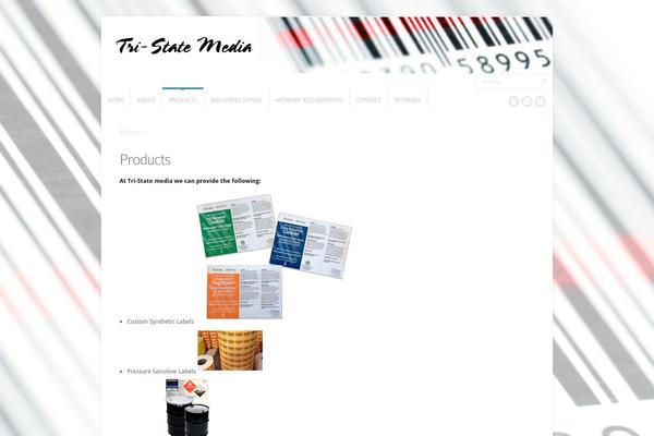 Trim theme site design template sample