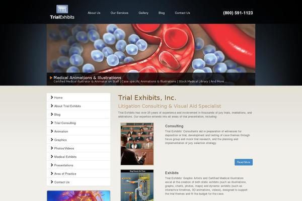 trialexhibitsinc.com site used Trialexibit