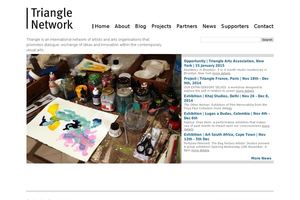 trianglearts.org site used Trianglearts