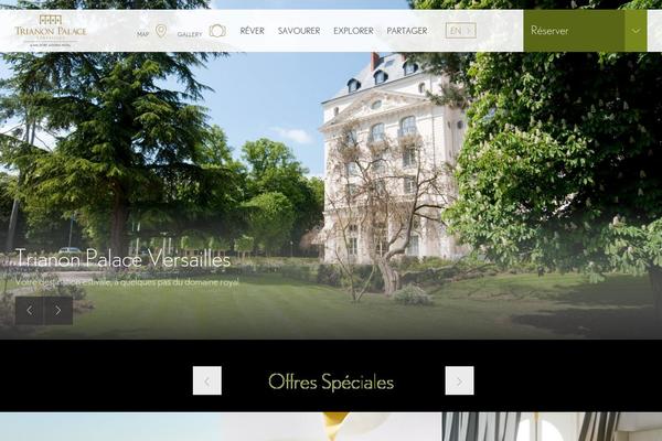 trianonpalace.fr site used Hilton-blank