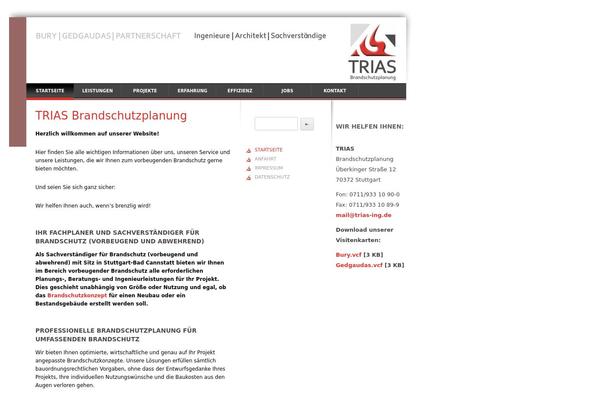 trias-ing.de site used Trias-ing