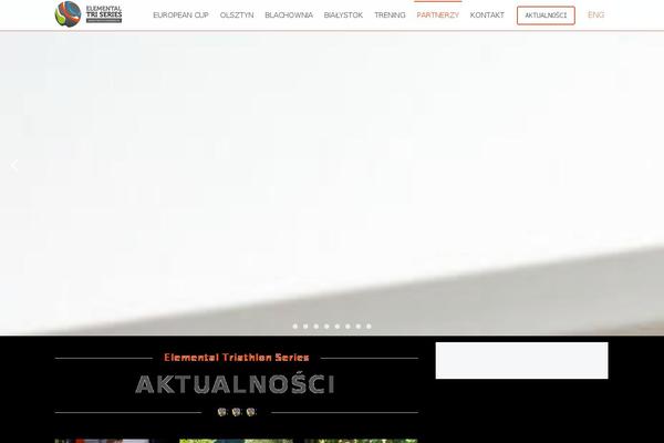 triathlonseries.pl site used Brnd