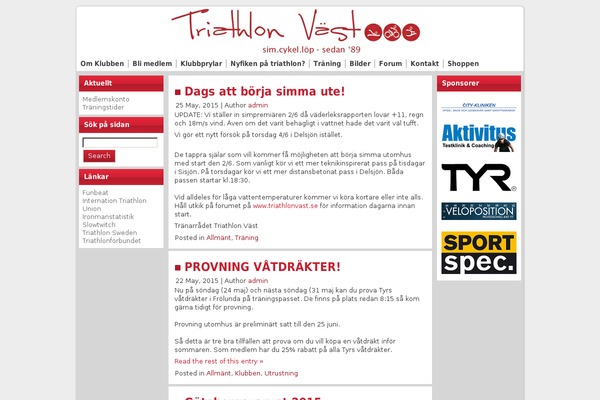 triathlonvast.se site used Trivast2_4