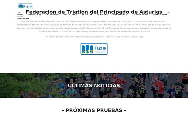 triatlonasturias.org site used Melinda