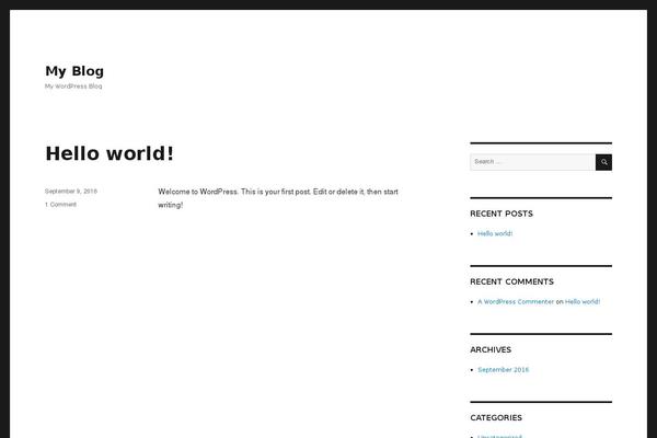 Site using Elementskit-lite plugin