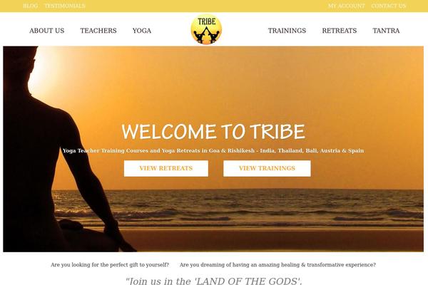 tribe-yoga.com site used Topx