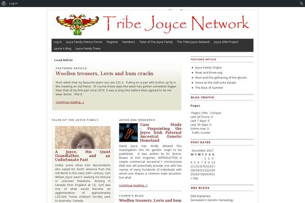 tribejoyce.com site used Prinz_branfordmagazine_pro