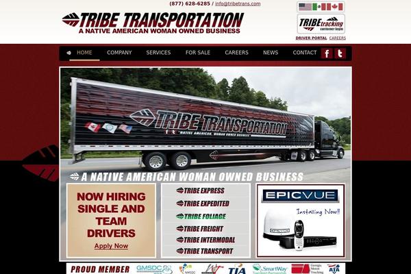Tribe Theme theme site design template sample