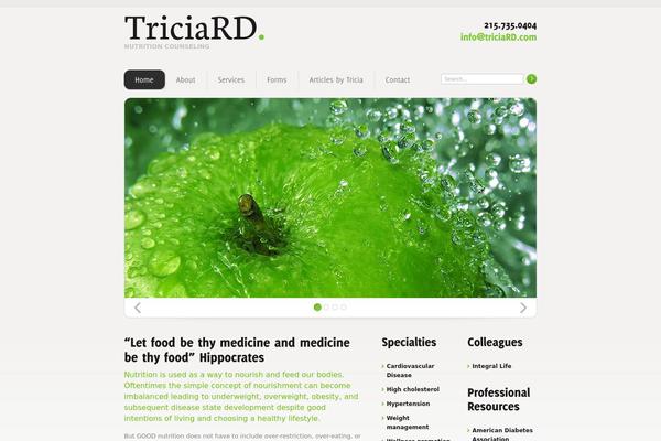 triciard.com site used Theme1430