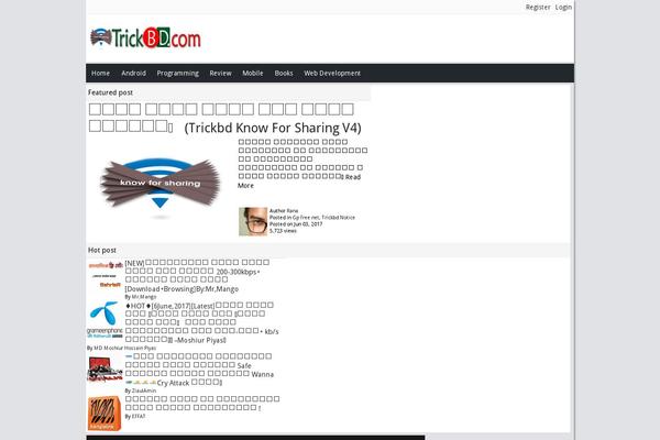 trickbd.com site used Trickbd-theme