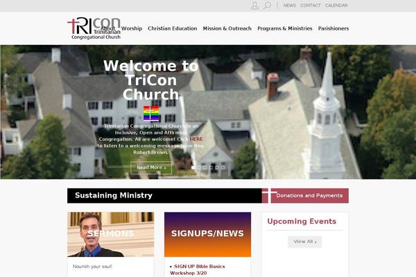triconchurch.org site used Tricon