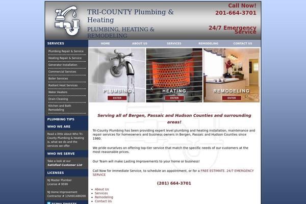 tricountyplumbingnj.com site used Visualizingreality-tricountyplumbing