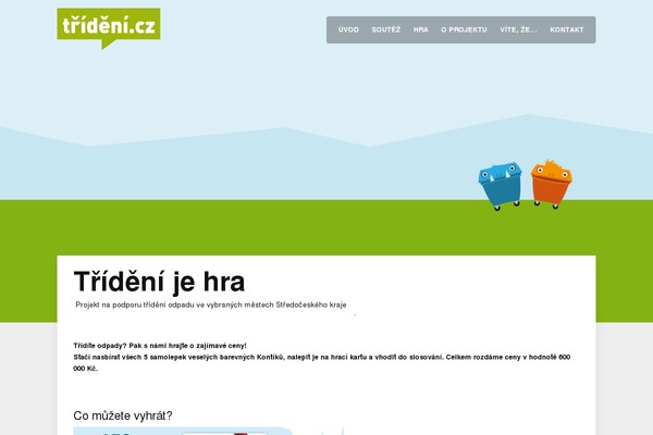 trideni.cz site used Trideni