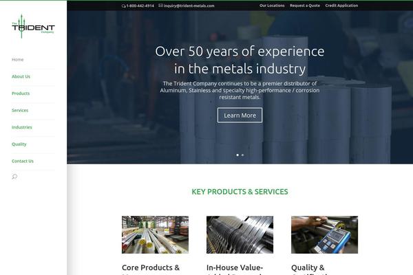 Divi theme site design template sample