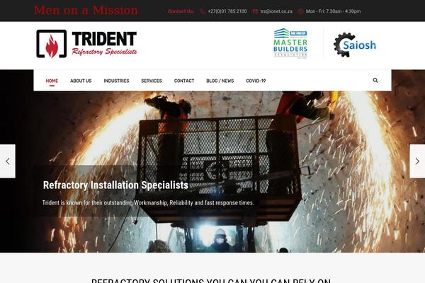 tridentrefractory.com site used Enduz