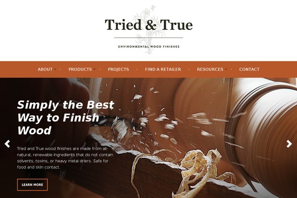 triedandtruewoodfinish.com site used Triedandtrue