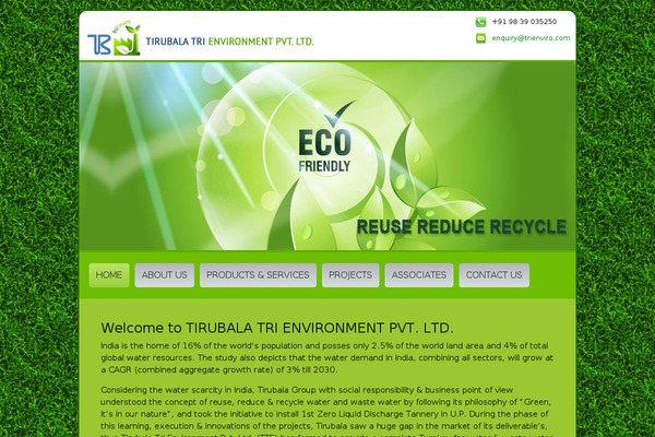 trienviro.com site used Tri