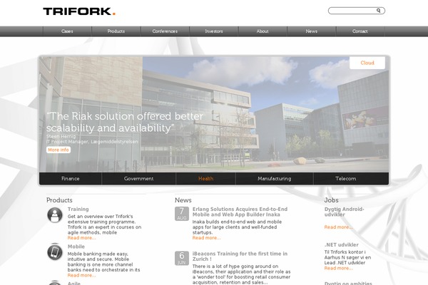 trifork.com site used Trifork-main