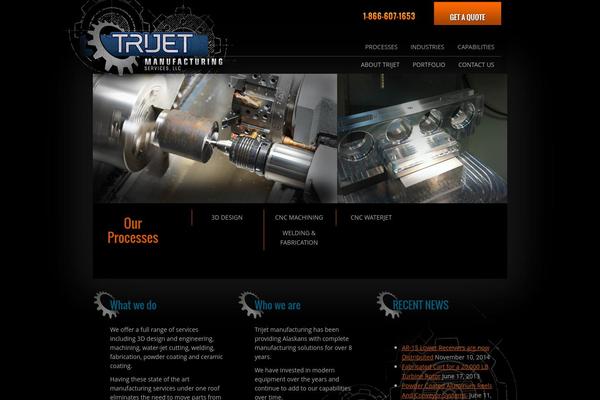 trijetprecision.com site used Trijet