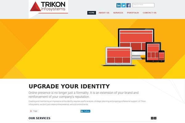 trikoninfosystems.com site used Wee