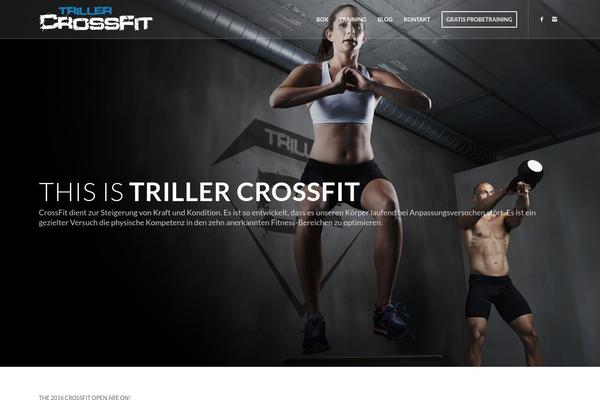 Enfold theme site design template sample