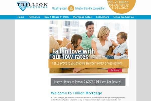 Trillion theme site design template sample