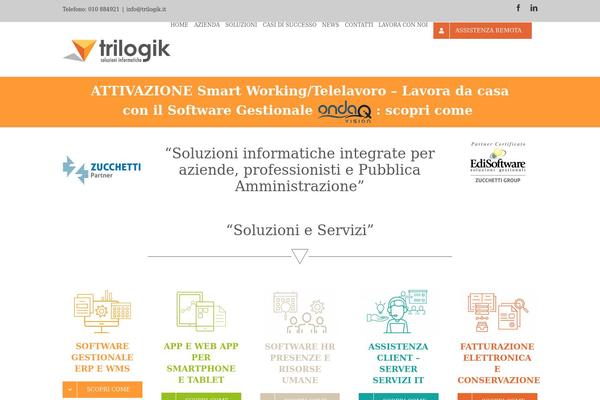 trilogik.it site used Trilogik