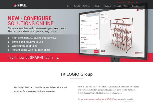 trilogiq.com site used Trilogiqtheme