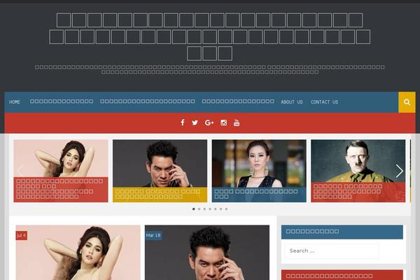 MH Magazine lite theme site design template sample