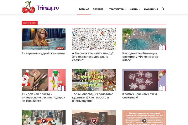 Trm theme site design template sample