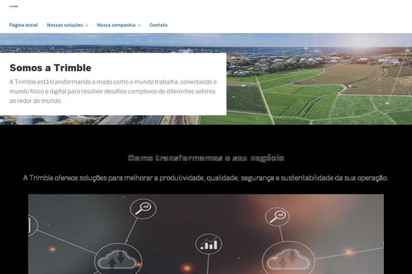 trimble.com.br site used Trimble-brasil