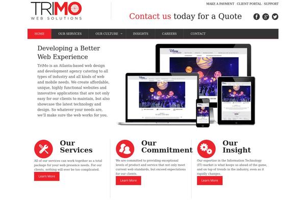 trimo-inc.com site used Trimo