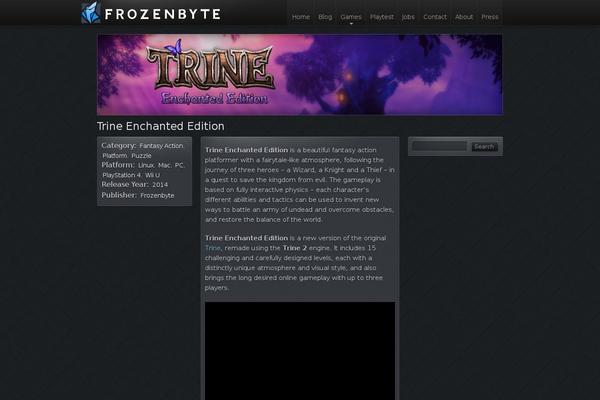 trine-thegame.com site used Fb_theme